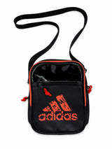 Adidas Schoudertas Zwart/Rood – Compact, Sportief en Praktisch