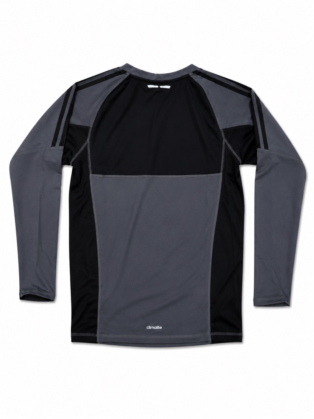Adidas longesleeve voor mma en kickboksen vind de kleuren grijs en zwart
