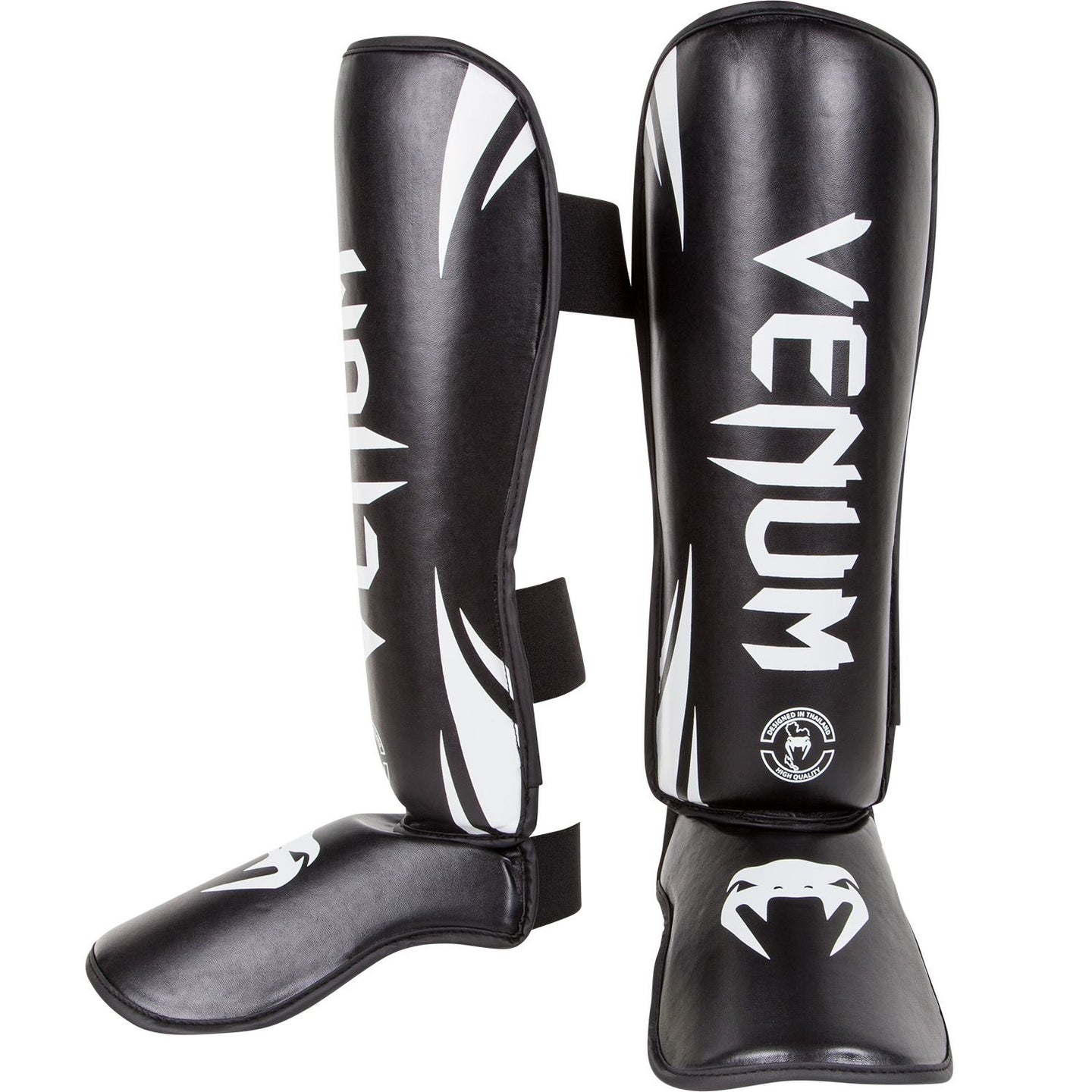 Venum "CHALLENGER" Scheenbeschermers – Zwart