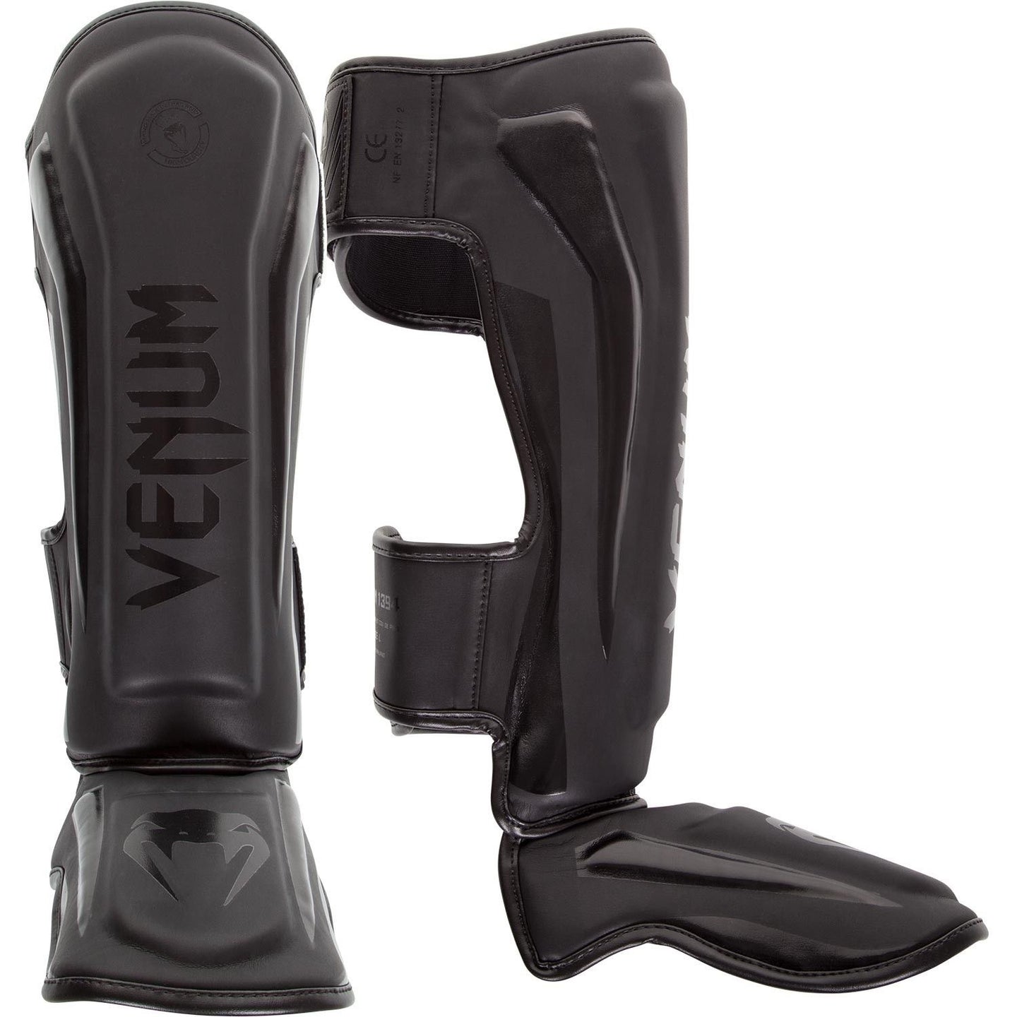Venum "Elite" Shinguards - Mat Zwart