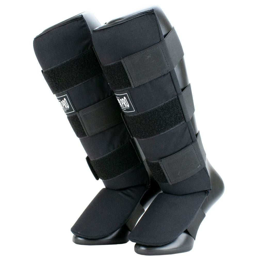 Super Pro Combat Gear Scheenbeschermer Savior Zwart