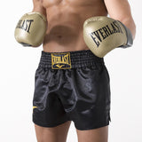 EVERLAST MUAY THAI SHORTS METALLIC GOUD