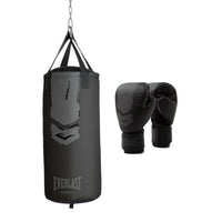 EVERLAST PROSPECT 2 HEAVY BAG KIT, BLACK/GREY, 76X28 CM