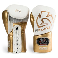 Rival Professional Sparring Gloves White/Gold