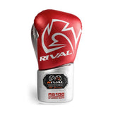 Rival Professional Sparring Gloves Red/Silver