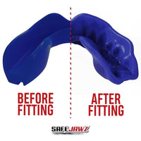 SAFEJAWZ MOUTH GUARD INTRO-SERIES BLUE