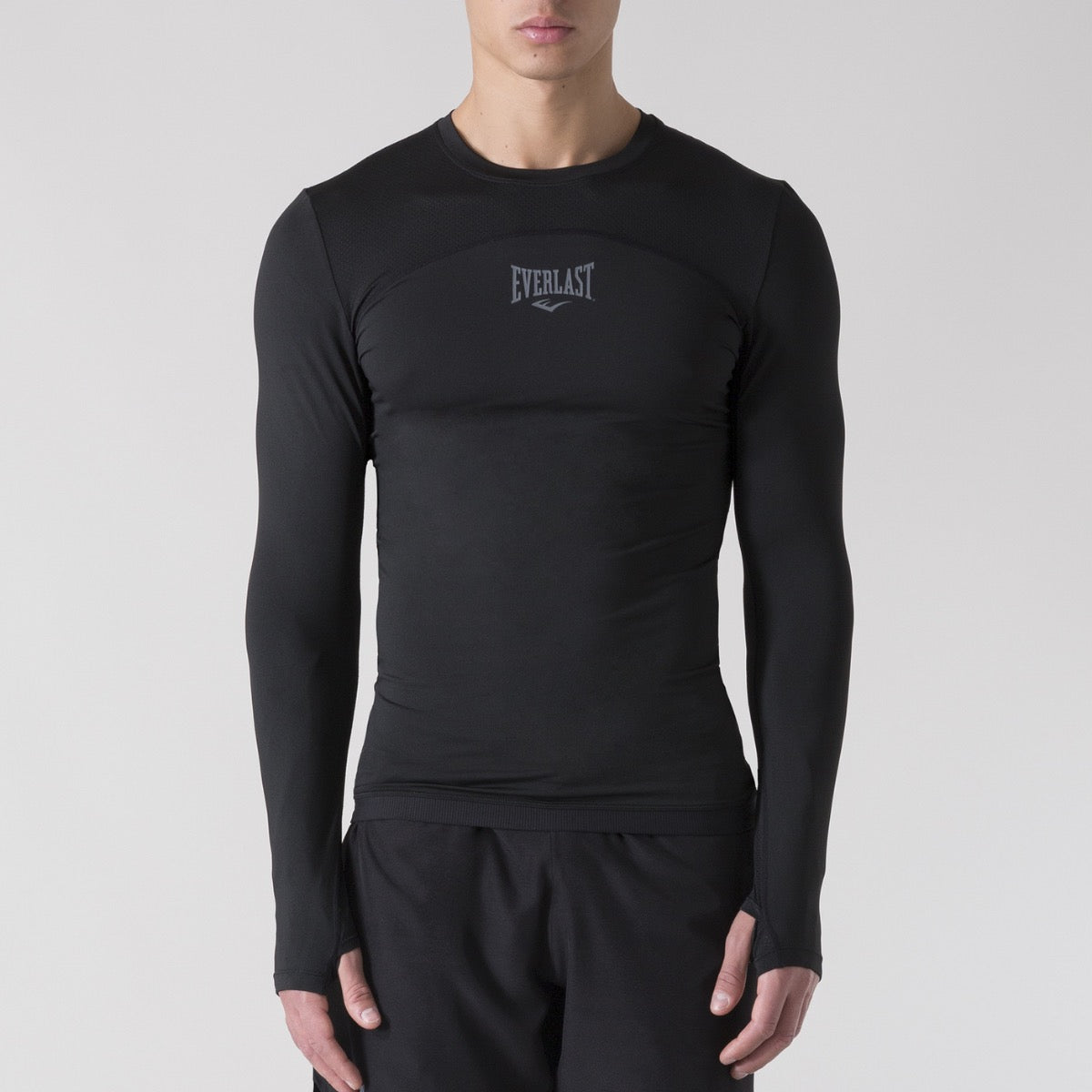 EVERLAST COMPRESSION LONG SLEEVE T-SHIRT BLACK