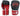 Bokshandschoen Pattaya  Zwart / Rood / wit