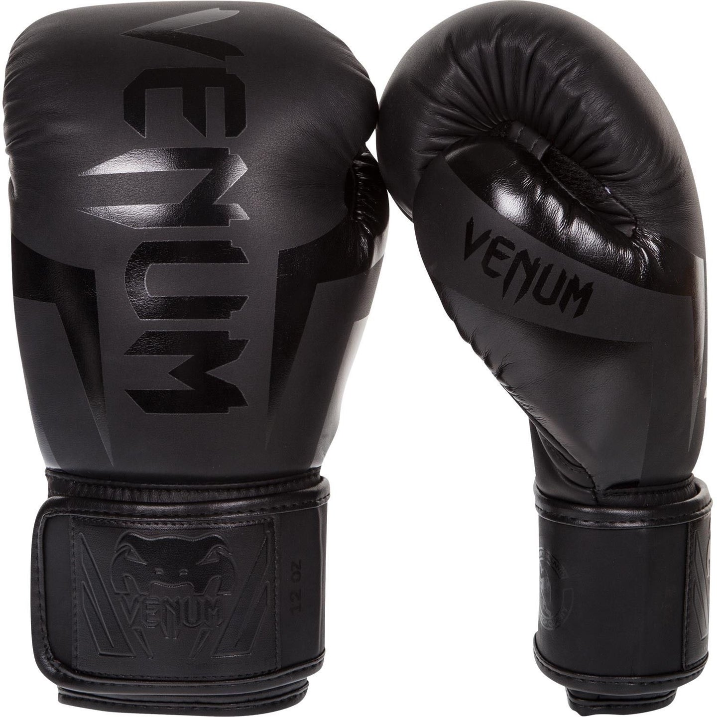 Venum Elite Kickbokshandschoenen - Mat Zwart