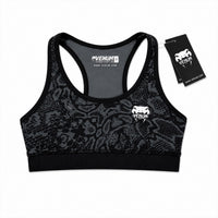 Venum Dames Sport BH Snake Zwart Grijs