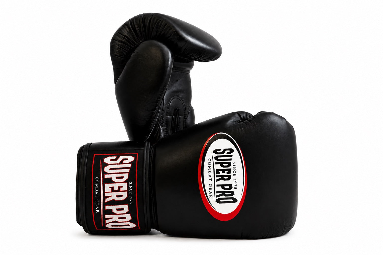 Super Pro Combat Gear Lederen Thai-Pro (Kick)Bokshandschoenen