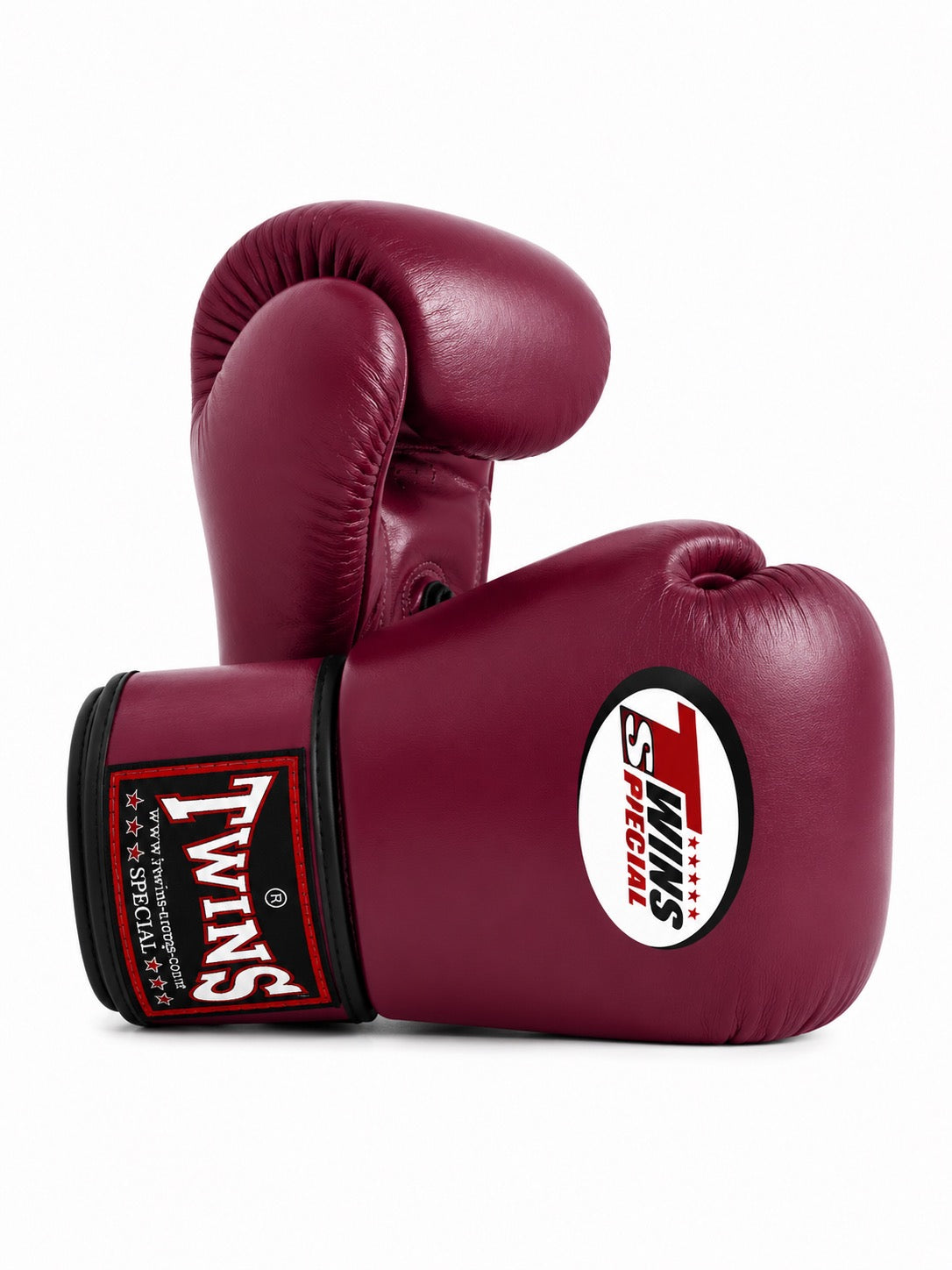 twins special bokshandschoenen Maroon voor boksen en kickboksen