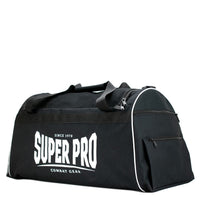 Super Pro Combat Gear Gym Sporttas Zwart/Wit , zwart - wit