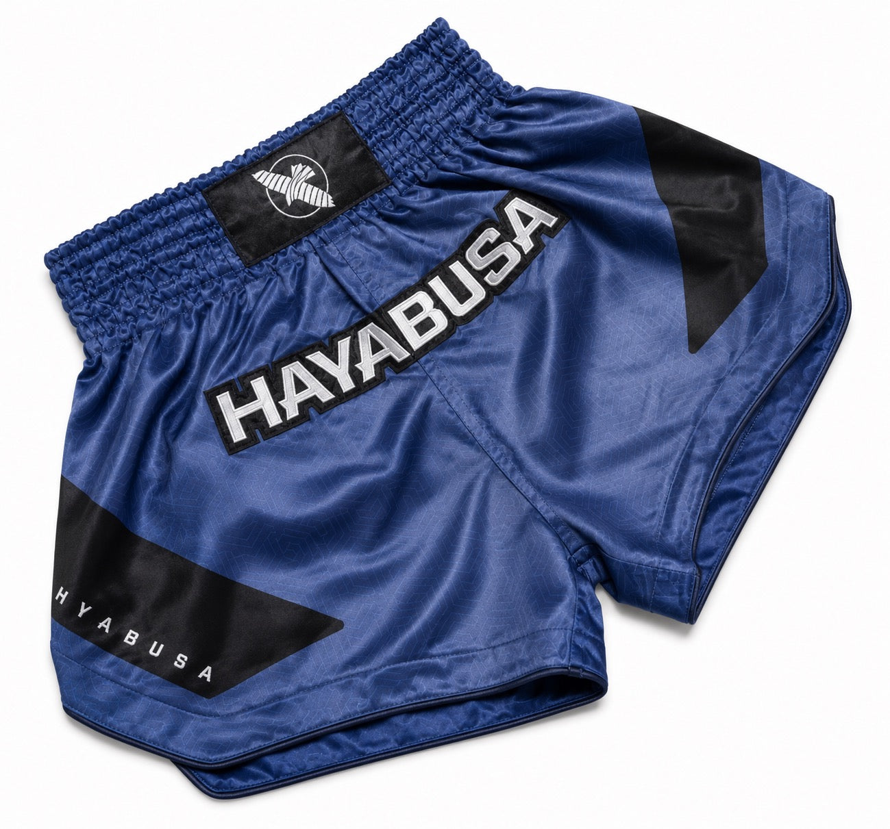 Kickboksshort van hayabusa blauw
