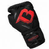 Booster Alpha Bokshandschoenen Zwart/Rood