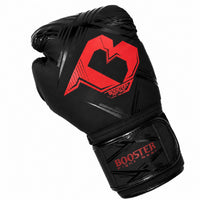 Booster Alpha Bokshandschoenen Zwart/Rood