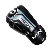 Booster V9 Leren Bokshandschoenen Zwart/Grijs