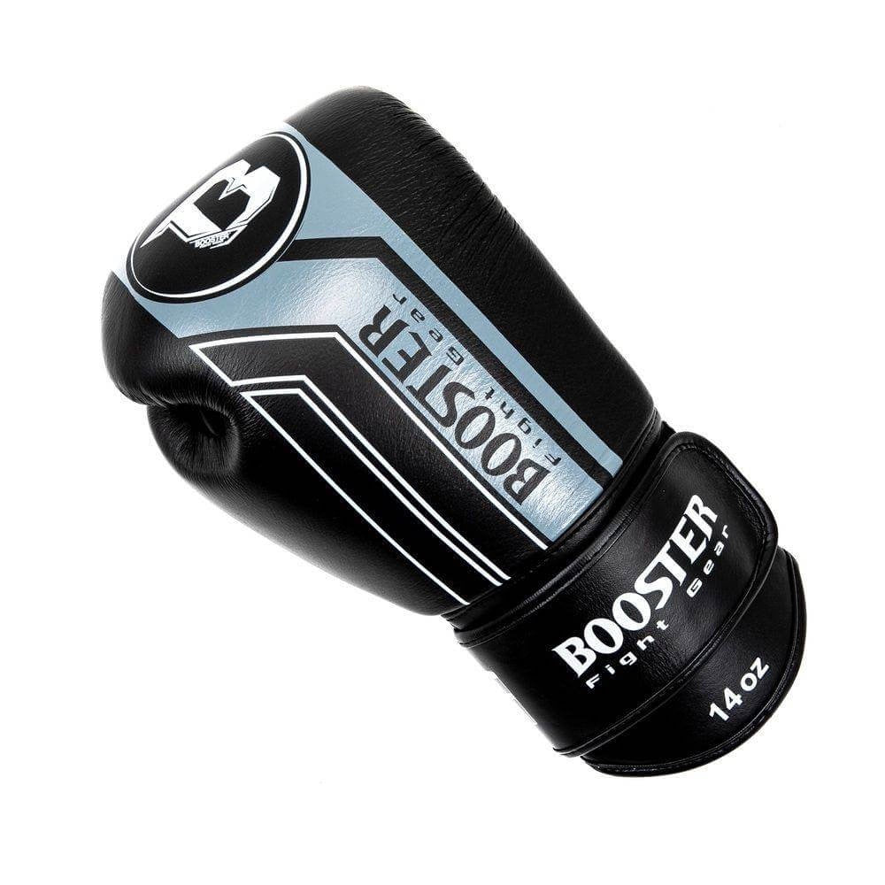 Booster V9 Leren Bokshandschoenen Zwart/Grijs