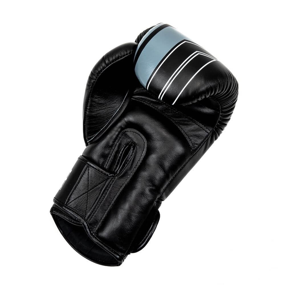 Booster V9 Leren Bokshandschoenen Zwart/Grijs