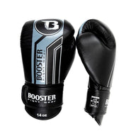Booster V9 Leren Bokshandschoenen Zwart/Grijs