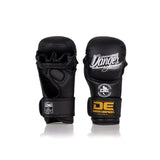 Danger MMA Sparring Handschoenen Leer Zwart