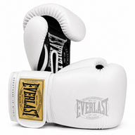 Everlast 1910 Leren Bokshandschoenen Wit | Premium Kickbokshandschoenen