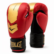 Everlast bokshandschoenen voor kinderen in de kleuren goud en rood 
