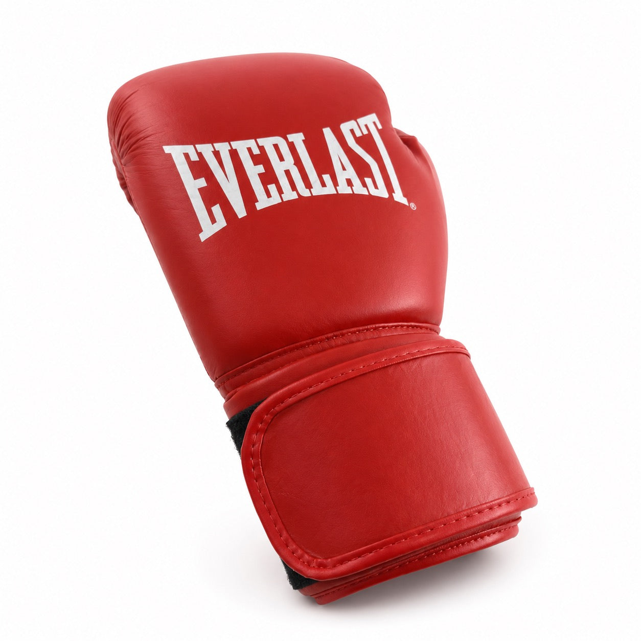 Everlast bokshandschoenen voor competities in de kleur rood