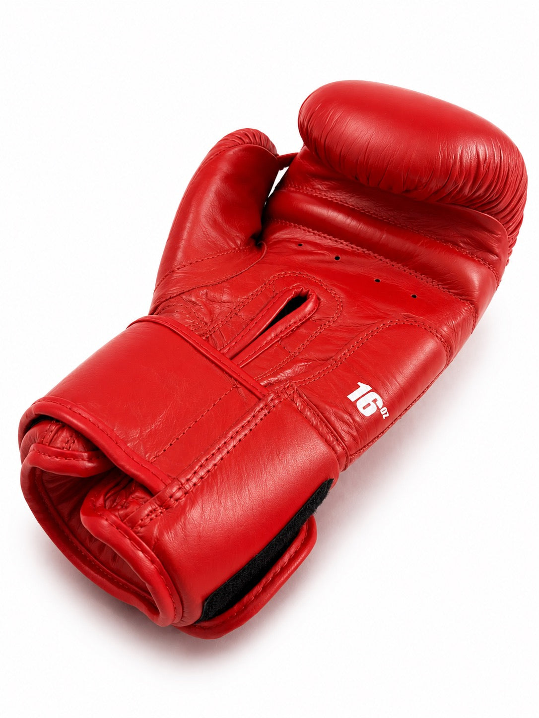 Everlast bokshandschoenen voor competities in de kleur rood