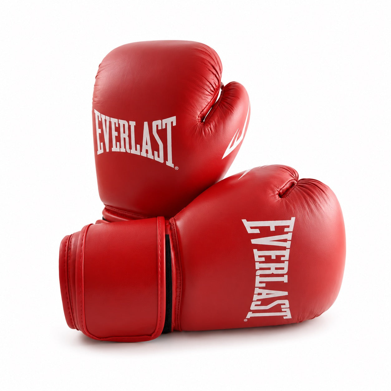 Everlast bokshandschoenen voor competities in de kleur rood