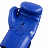 Everlast competitie bokshandschoenen kleur blauw