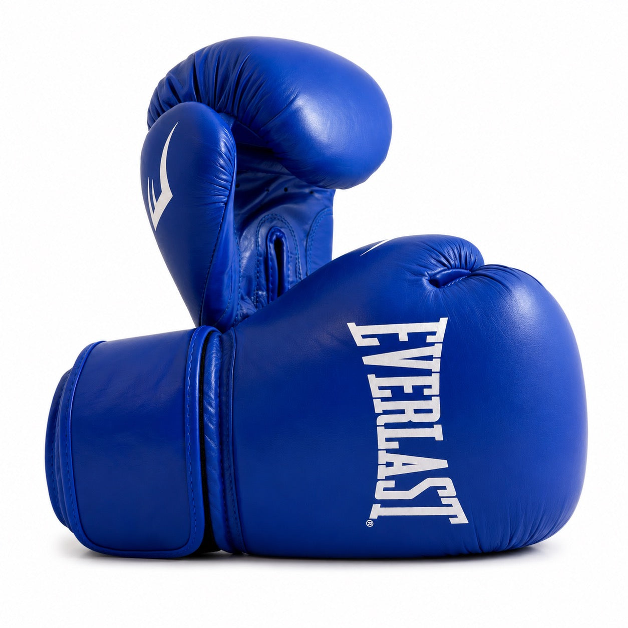 Everlast competitie bokshandschoenen kleur blauw