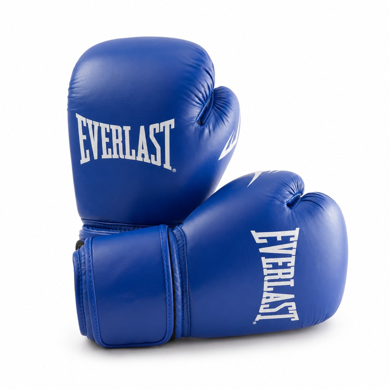 Everlast competitie bokshandschoenen kleur blauw