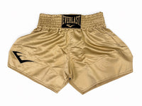 Everlast kickboksbroek goud met zwart