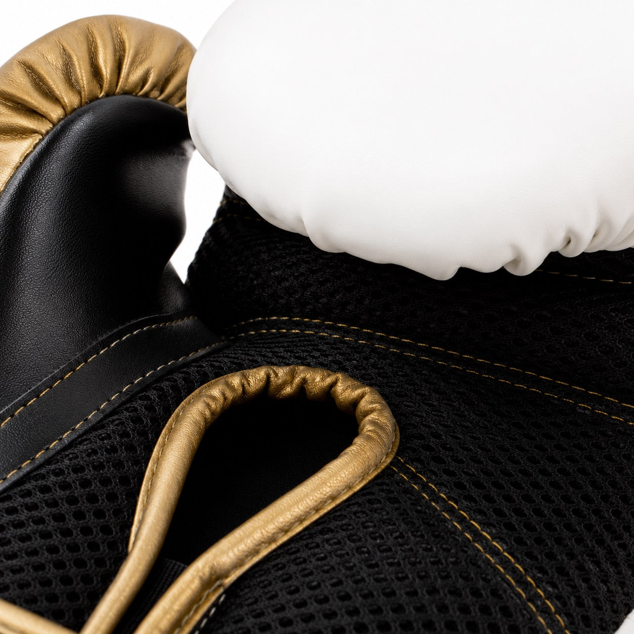 Everlast Powerlock 2R (Kick)Bokshandschoenen goud/wit