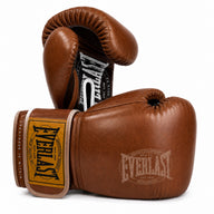 Everlast 1910 Leren Bokshandschoenen Bruin | Premium Kickbokshandschoenen