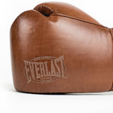 Everlast 1910 Leren Bokshandschoenen Bruin | Premium Kickbokshandschoenen