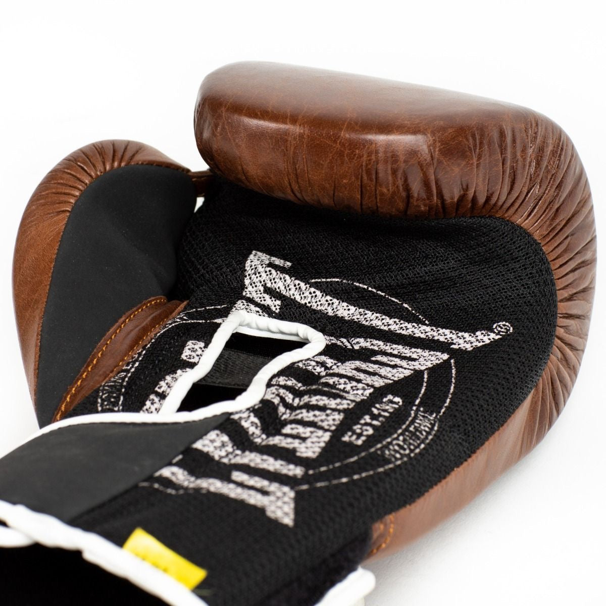 Everlast 1910 Leren Bokshandschoenen Bruin | Premium Kickbokshandschoenen