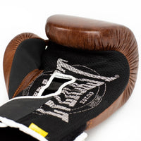 Everlast 1910 Leren Bokshandschoenen Bruin | Premium Kickbokshandschoenen