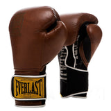 Everlast 1910 Leren Bokshandschoenen Bruin | Premium Kickbokshandschoenen