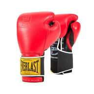 Everlast 1910 Leren Bokshandschoenen Rood | premium kickbokshandschoenen