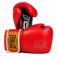 Everlast 1910 Leren Bokshandschoenen Rood | premium kickbokshandschoenen