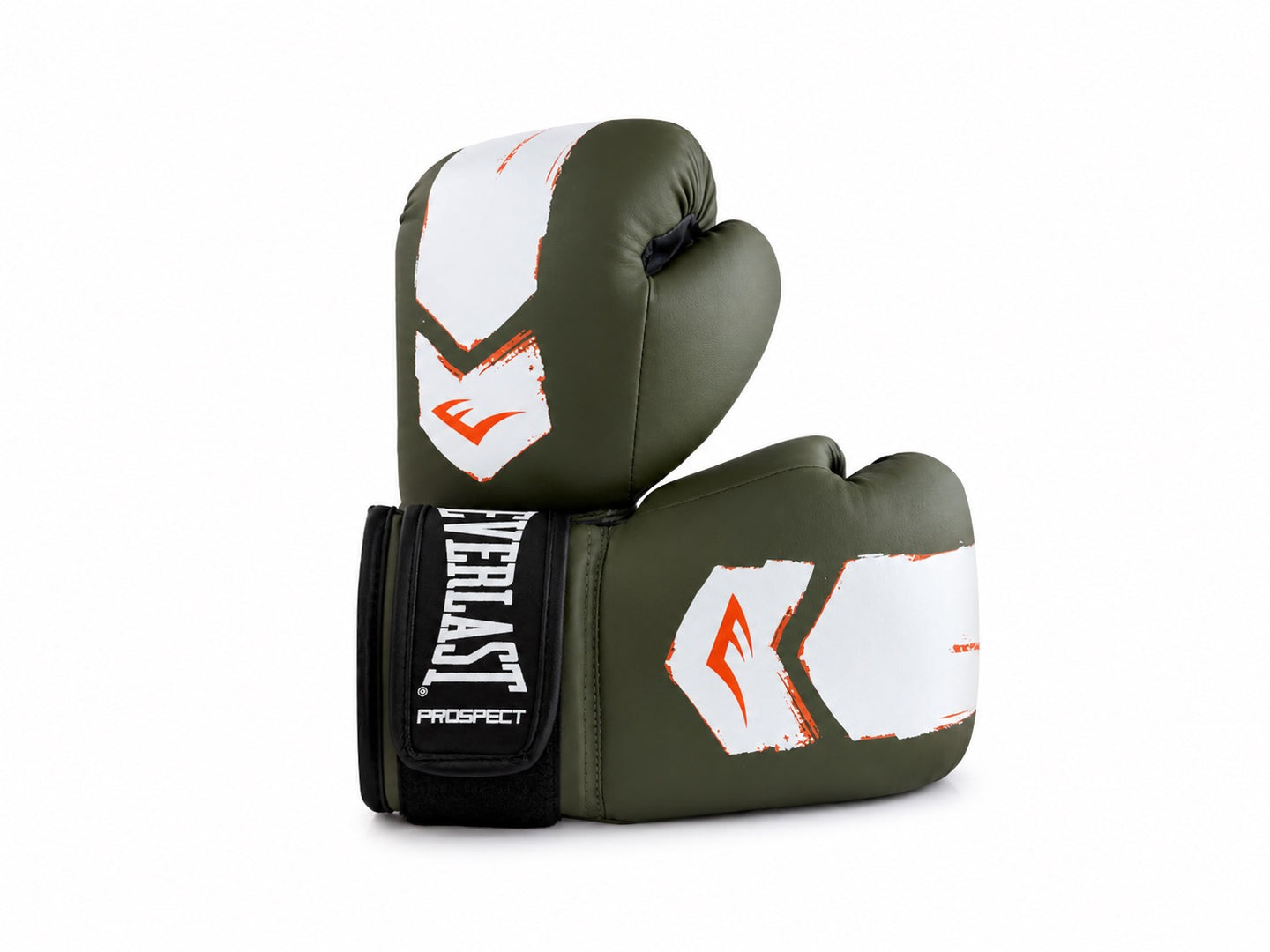 Everlast bokshandschoenen voor kinderen in de kleuren groen en wit