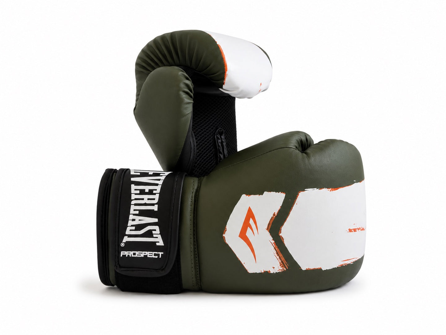 Everlast bokshandschoenen voor kinderen in de kleuren groen en wit