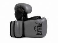Everlast powerlock bokshandschoenen grijs voor boksen en kickboksen