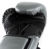 Everlast powerlock bokshandschoenen grijs voor boksen en kickboksen