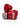 Leren fairtex bokshandschoenen rood