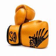 Fairtex bokshandschoenen Falcon geel voor boksen en kickboksen