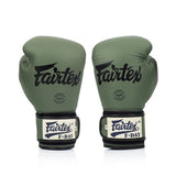 Fairtex kickbokshandschoenen groen special edition voor boksen en kickboksen leer
