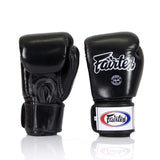 Fairtex kickbokshandschoenen zwart voor boksen en kickboksen